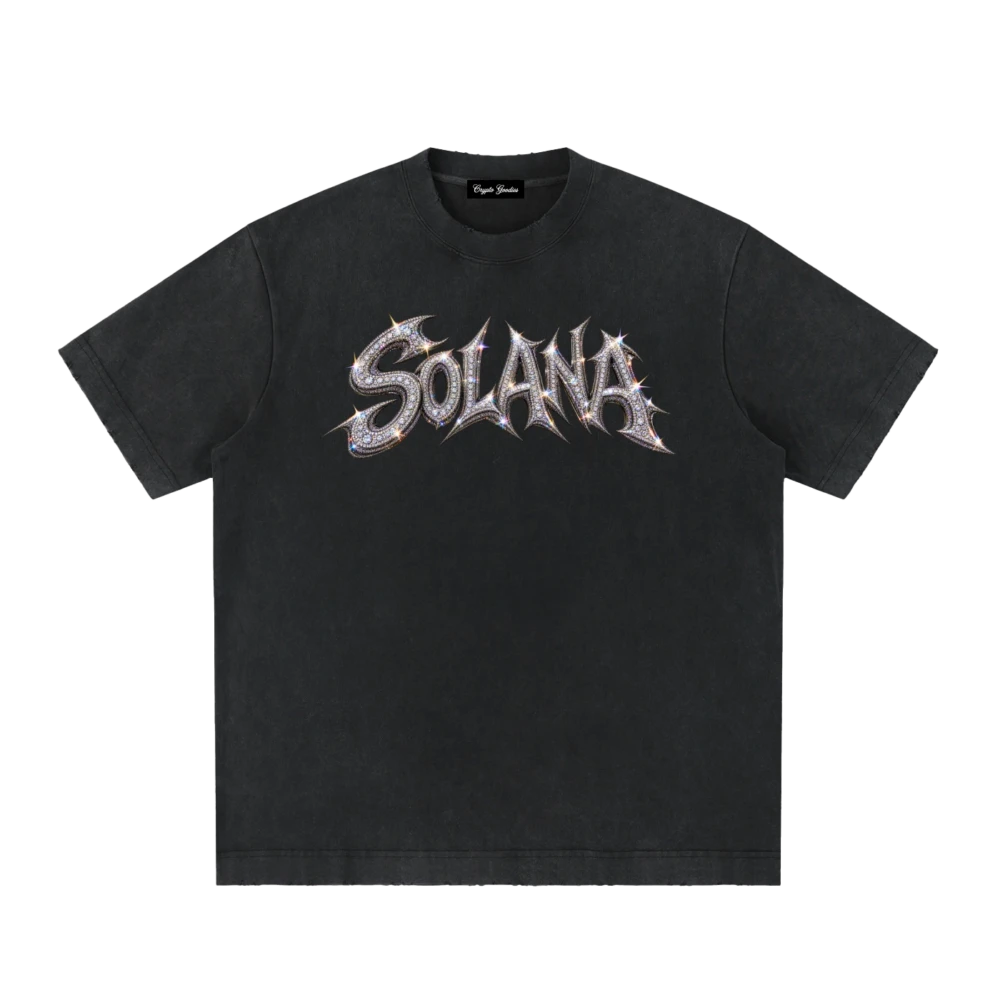 Solana Bling-Bling Heavyweight Vintage T-Shirt