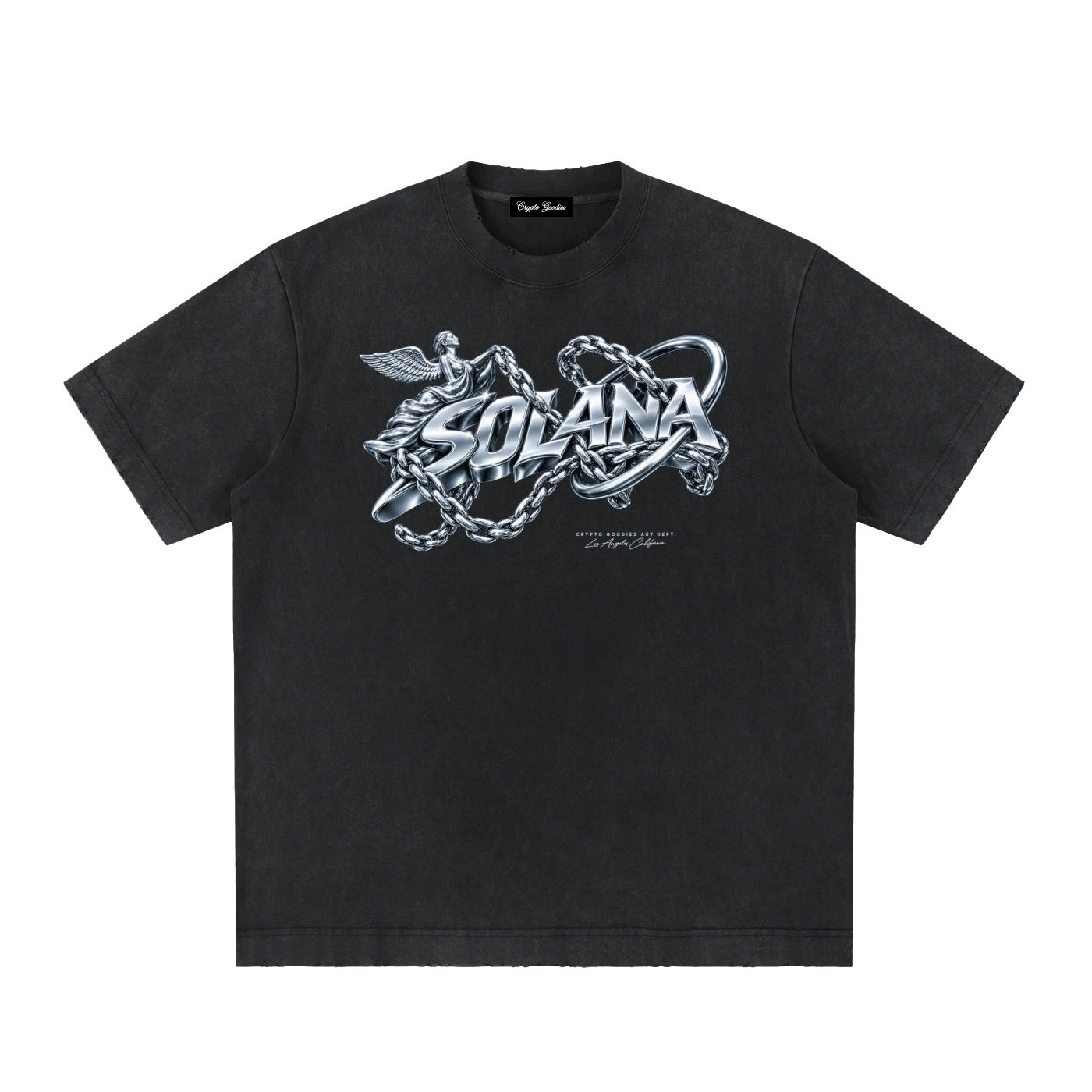 Solana Chain Heavyweight Vintage T-Shirt