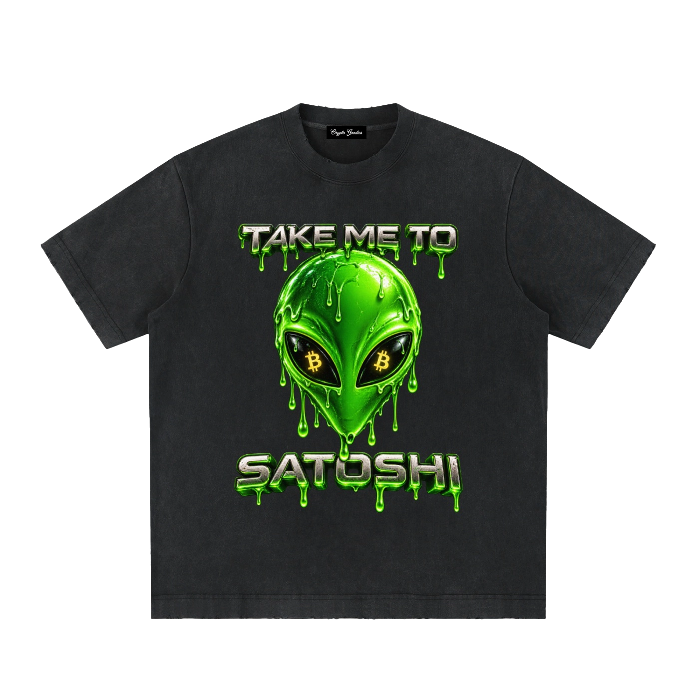 Take Me To Satoshi Heavyweight Vintage T-Shirt