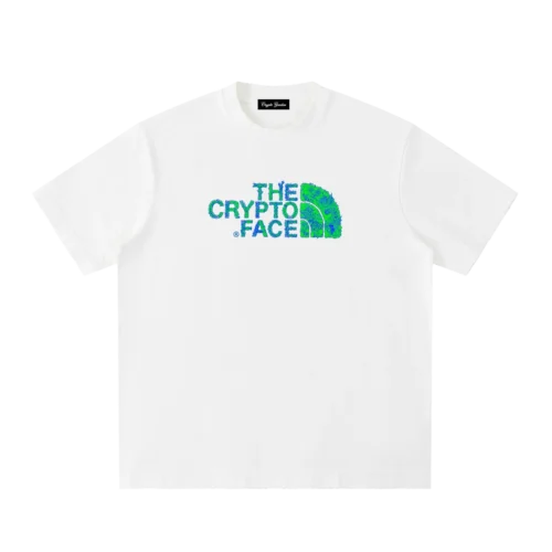 The Crypto Face Heavyweight Vintage T-Shirt