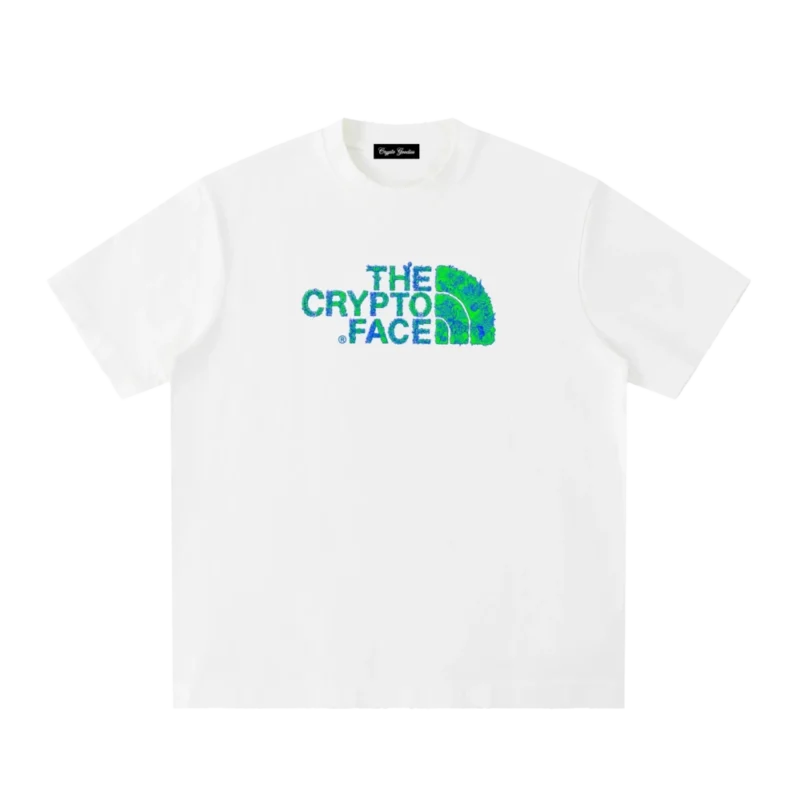 The Crypto Face Heavyweight Vintage T-Shirt