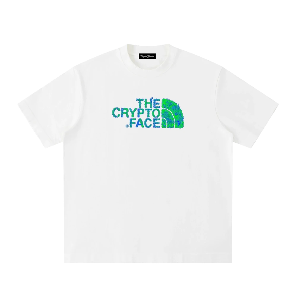 The Crypto Face Heavyweight Vintage T-Shirt