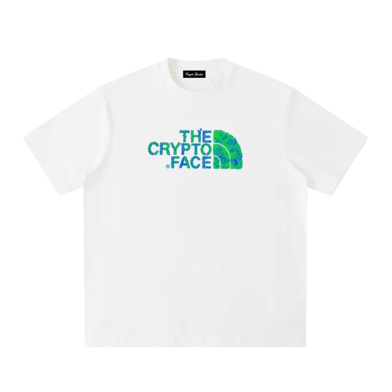 The Crypto Face Heavyweight Vintage T Shirt Crypto Goodies