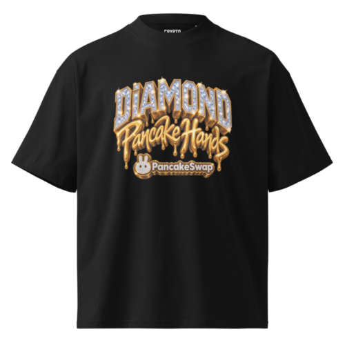 Diamond Pancake Hands Oversized T-Shirt