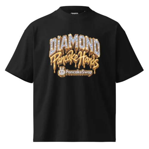 Diamond Pancake Hands Oversized T-Shirt