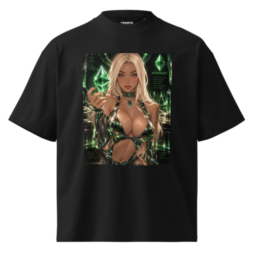 Ethereum Queen Oversized T-Shirt