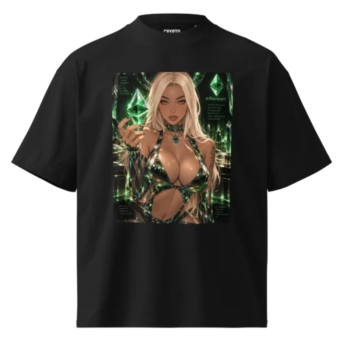 Ethereum Queen Oversized T-Shirt