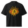 Bitcoin Hot Melt Oversized T-Shirt