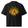 Bitcoin Hot Melt Oversized T-Shirt