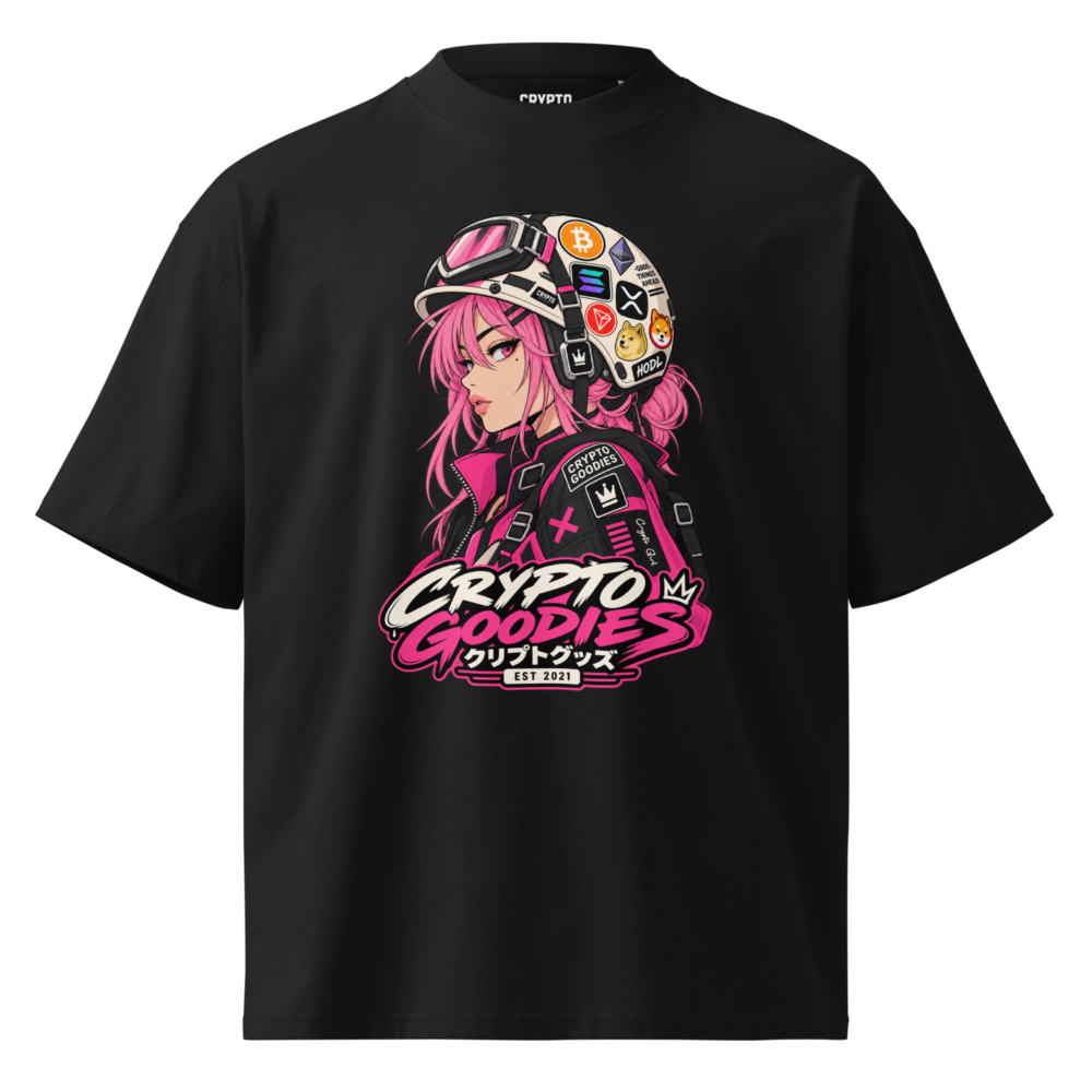 Crypto Goodies CryptoPunk Girl Oversized T-Shirt