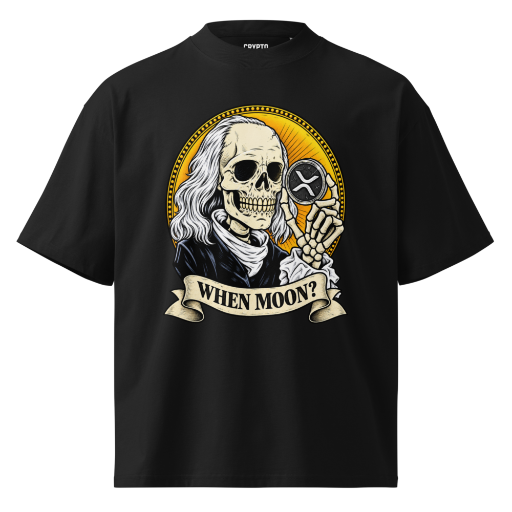 XRP: When Moon Oversized T-Shirt