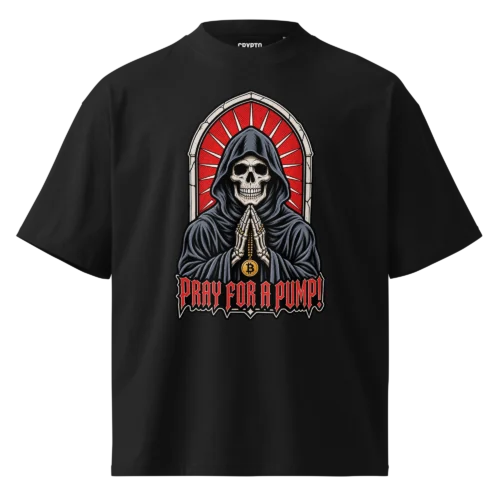 Pray For a Pump Oversized T-Shirt