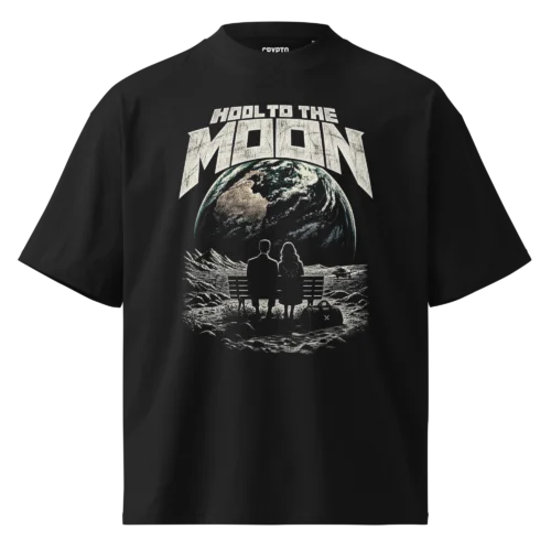 XRP: HODL To The Moon Oversized T-Shirt