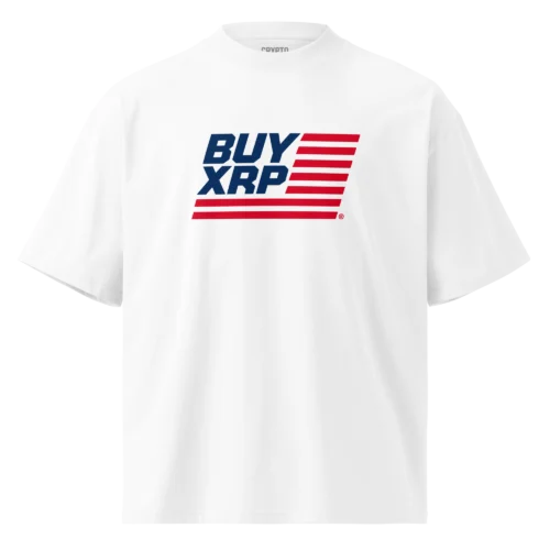 BUY XRP Flag Oversized T-Shirt