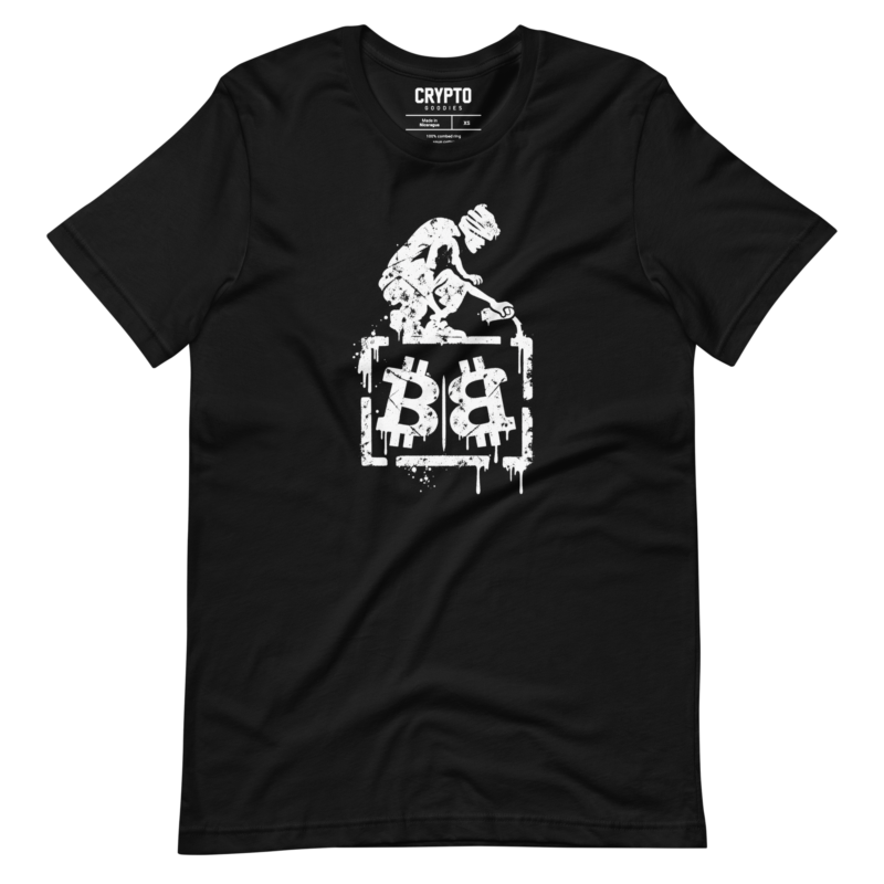 Bitcoin Street Art T-Shirt