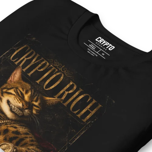 Crypto Rich: The Cat Version T-Shirt