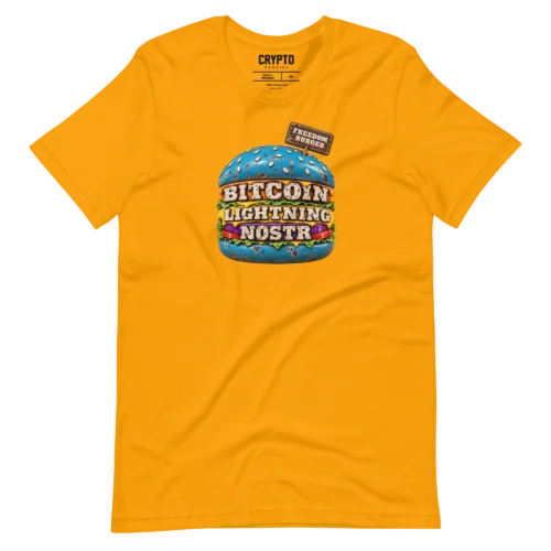 Bitcoin: The Freedom Burger T-Shirt