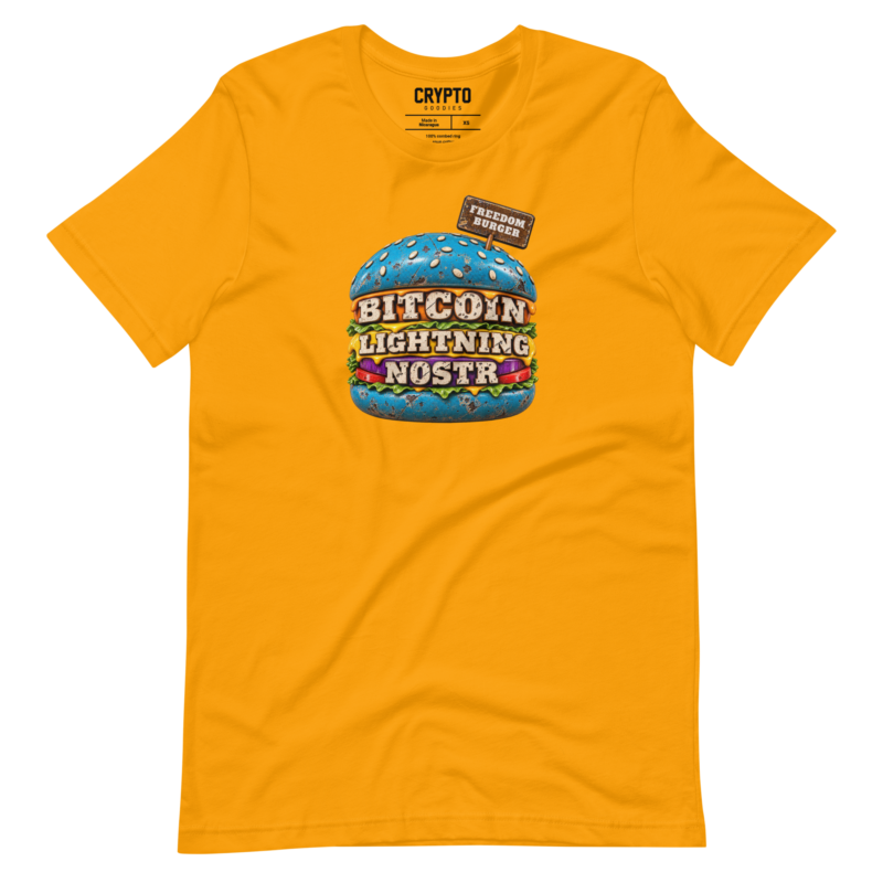 Bitcoin: The Freedom Burger T-Shirt