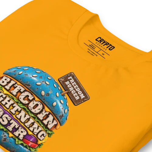 Bitcoin: The Freedom Burger T-Shirt