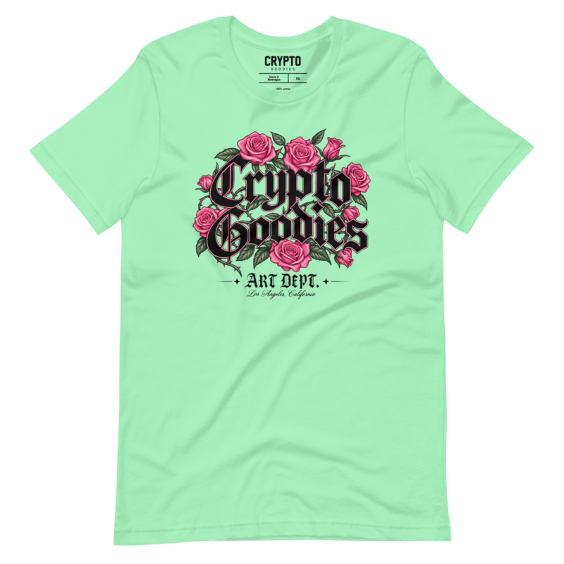 Crypto Goodies Floral T-Shirt
