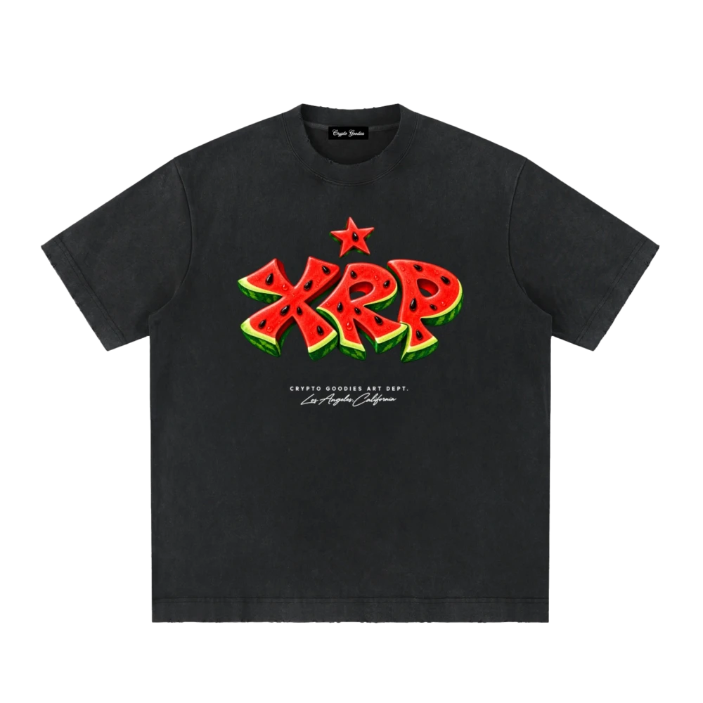 XRP Watermelon Heavyweight Vintage T-Shirt