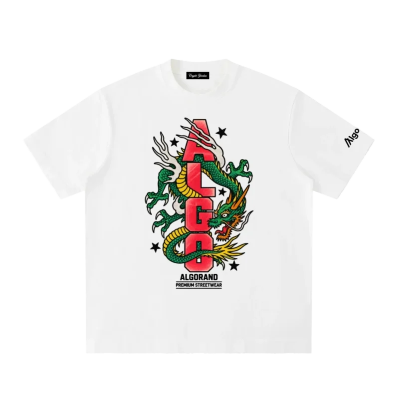 Algorand Dragon Heavyweight Vintage T-Shirt