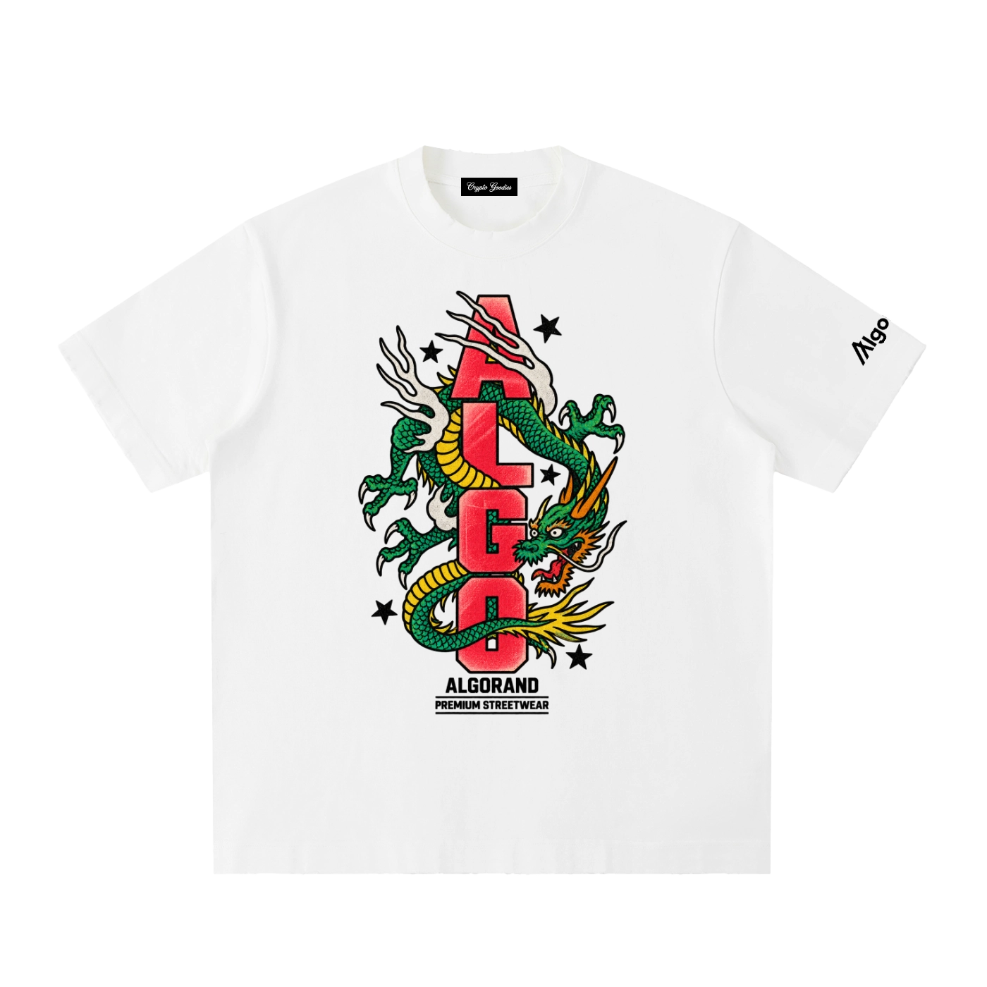 Algorand Dragon Heavyweight Vintage T-Shirt