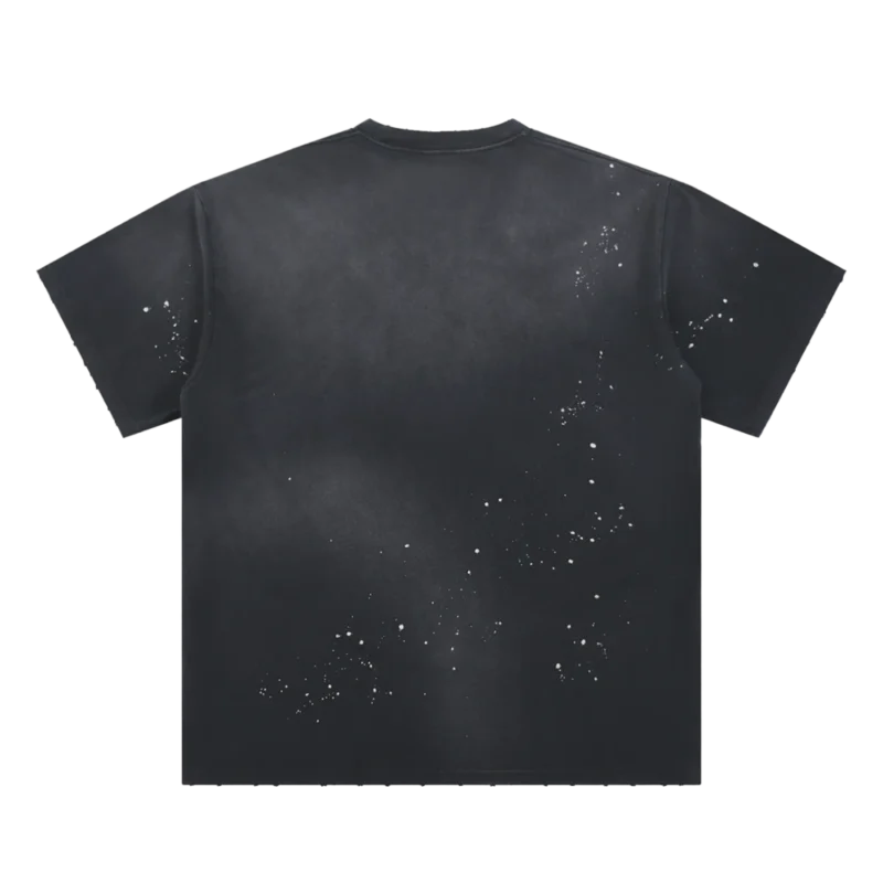 Bitcoin Dubai Paint Splatter T-Shirt - Image 2