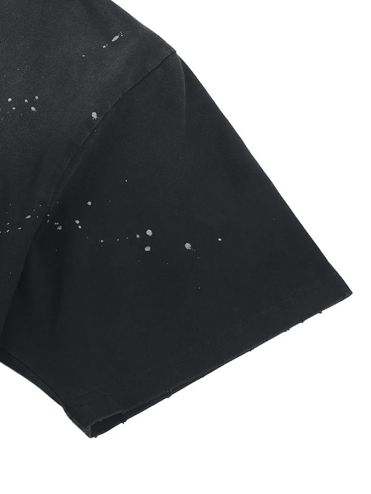 Bitcoin Dubai Paint Splatter T-Shirt - Image 6