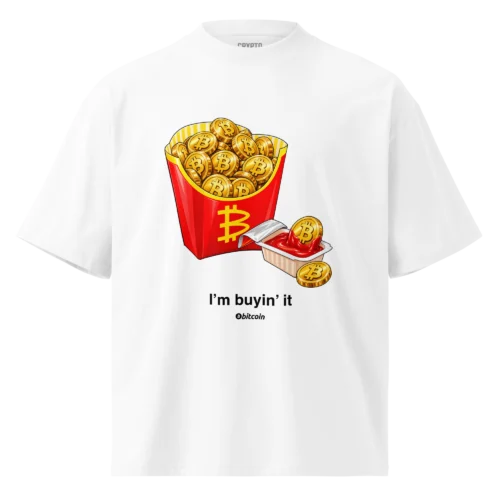 Bitcoin: I’m Buyin’ It Oversized T-Shirt