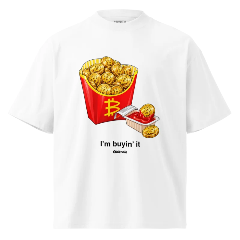 Bitcoin: I’m Buyin’ It Oversized T-Shirt