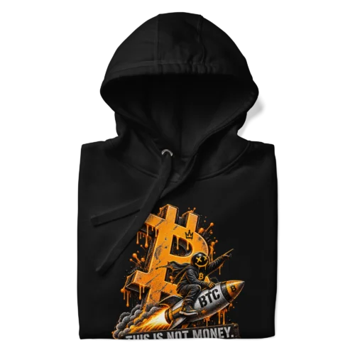 Bitcoin Rocket Man Hoodie