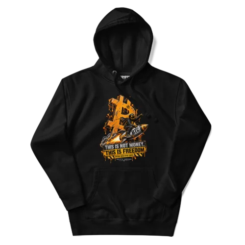 Bitcoin Rocket Man Hoodie