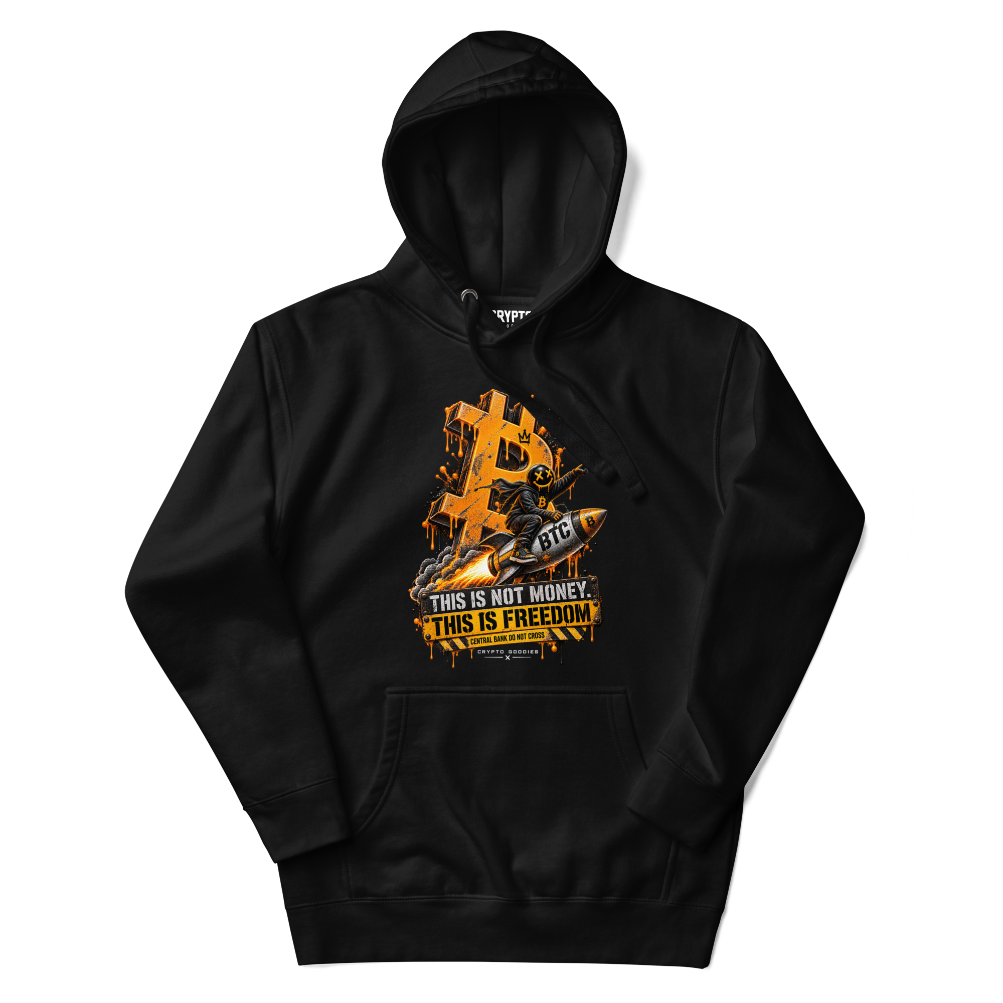 Bitcoin Rocket Man Hoodie