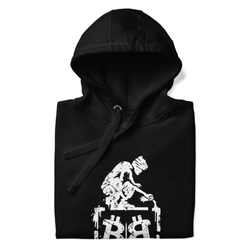 Bitcoin Street Art Hoodie