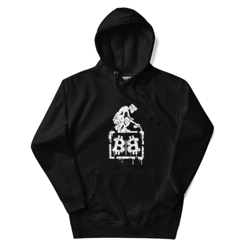 Bitcoin Street Art Hoodie