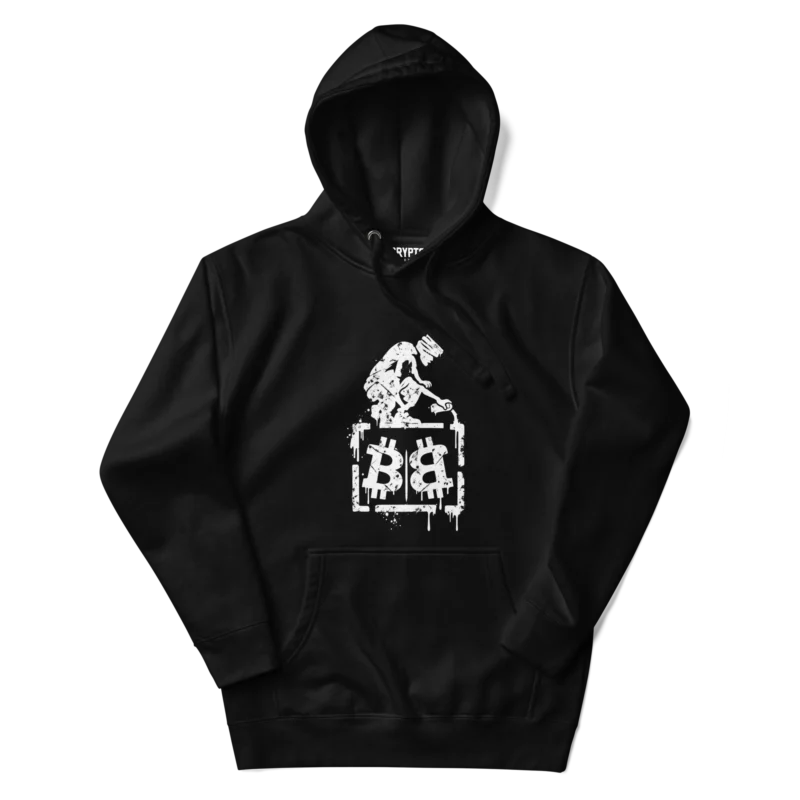 Bitcoin Street Art Hoodie