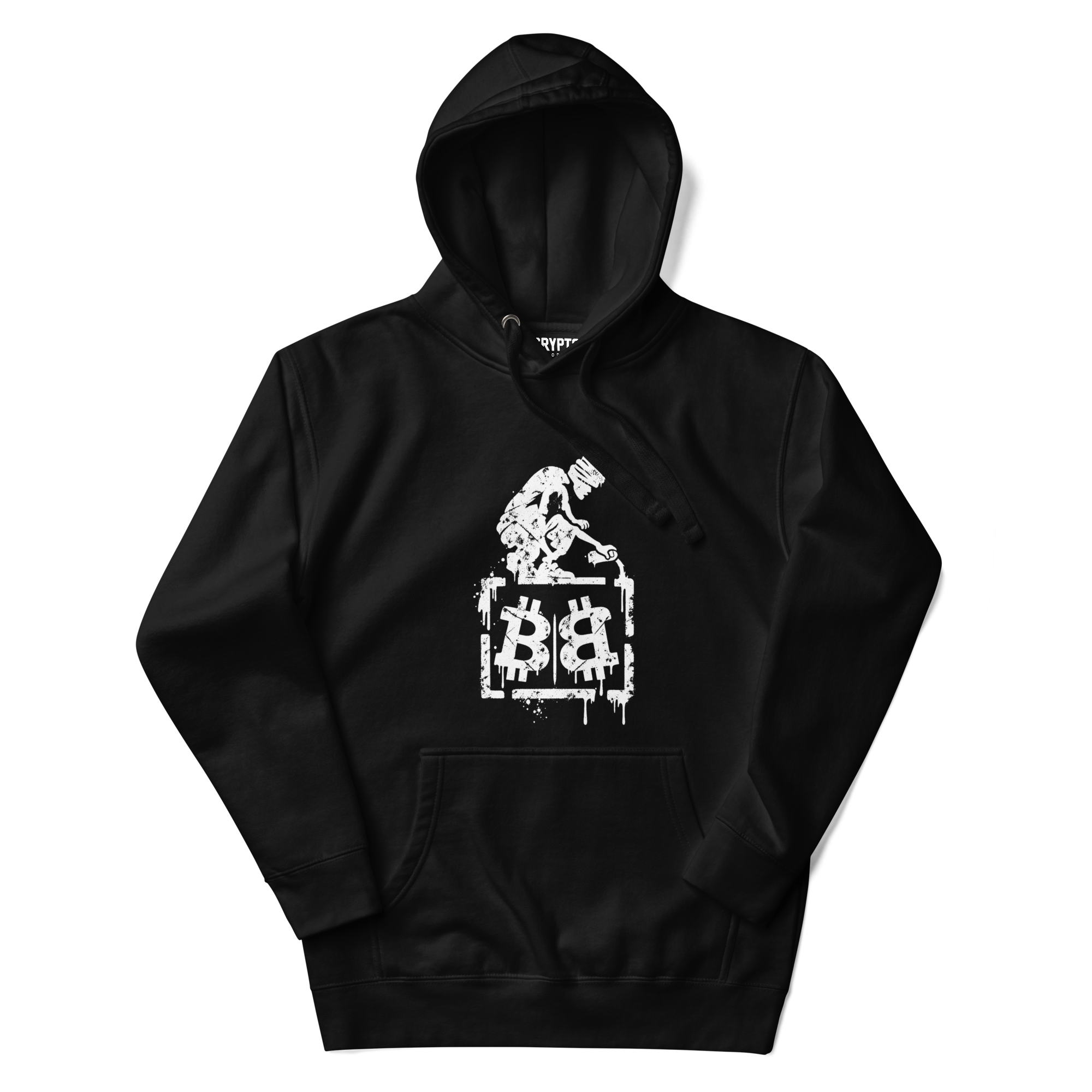 Bitcoin Street Art Hoodie