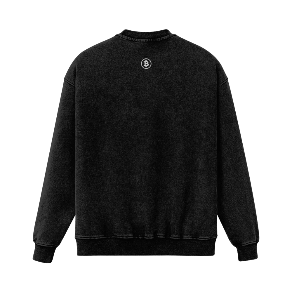 Breaking Banks Super Heavyweight Oversized Faded Sweatshirt - Image 4