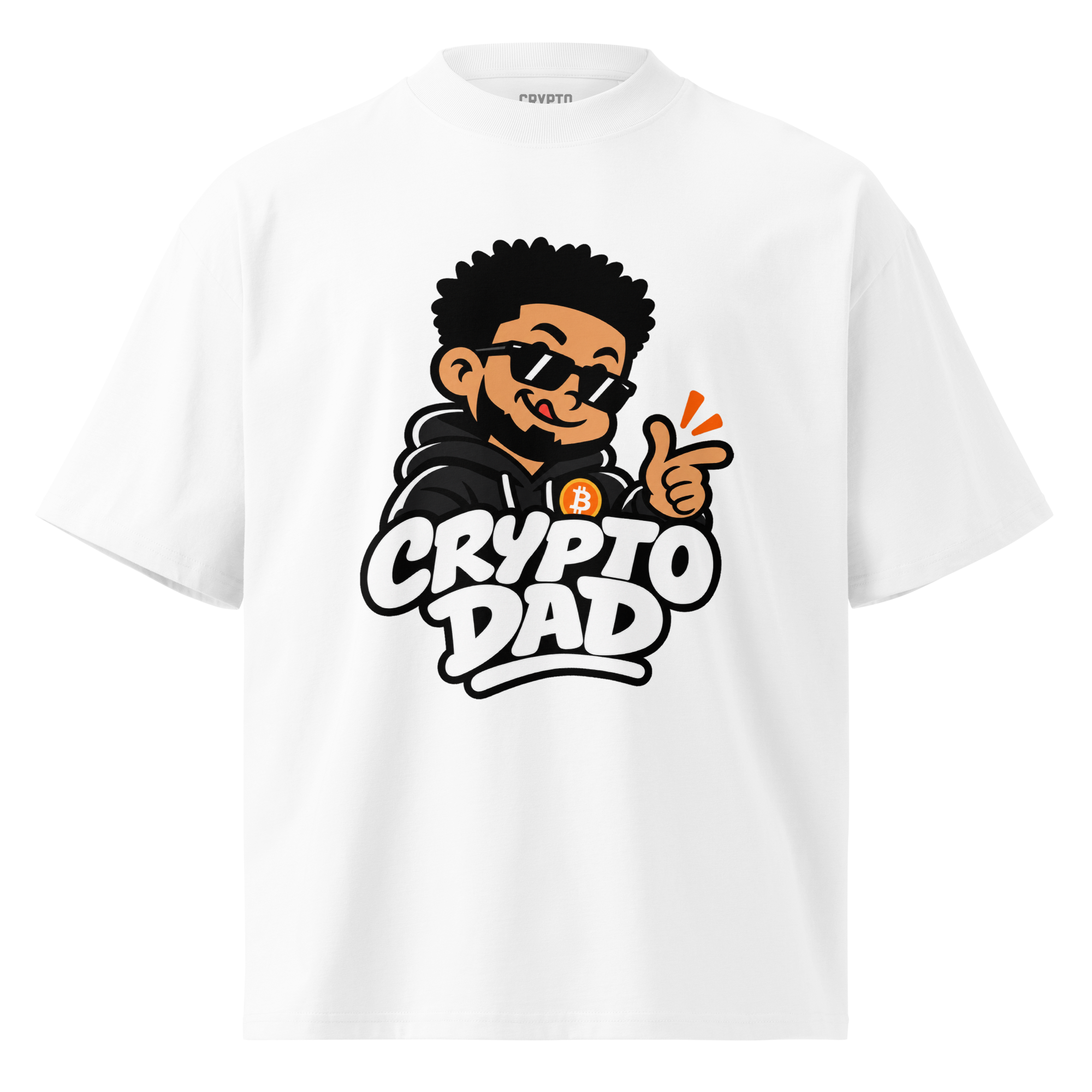 Crypto Dad Oversized T-Shirt