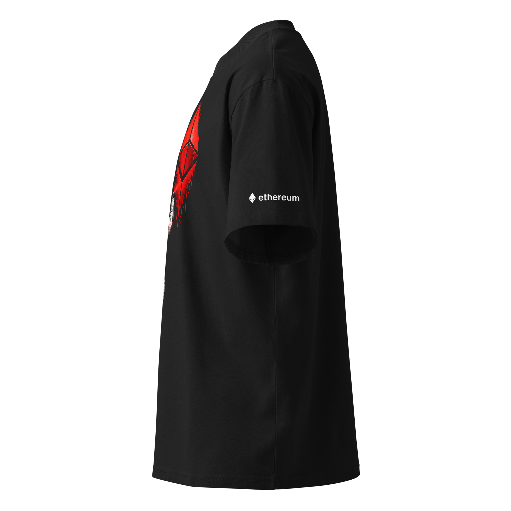Ethereum Astronaut Oversized T-Shirt - Image 3