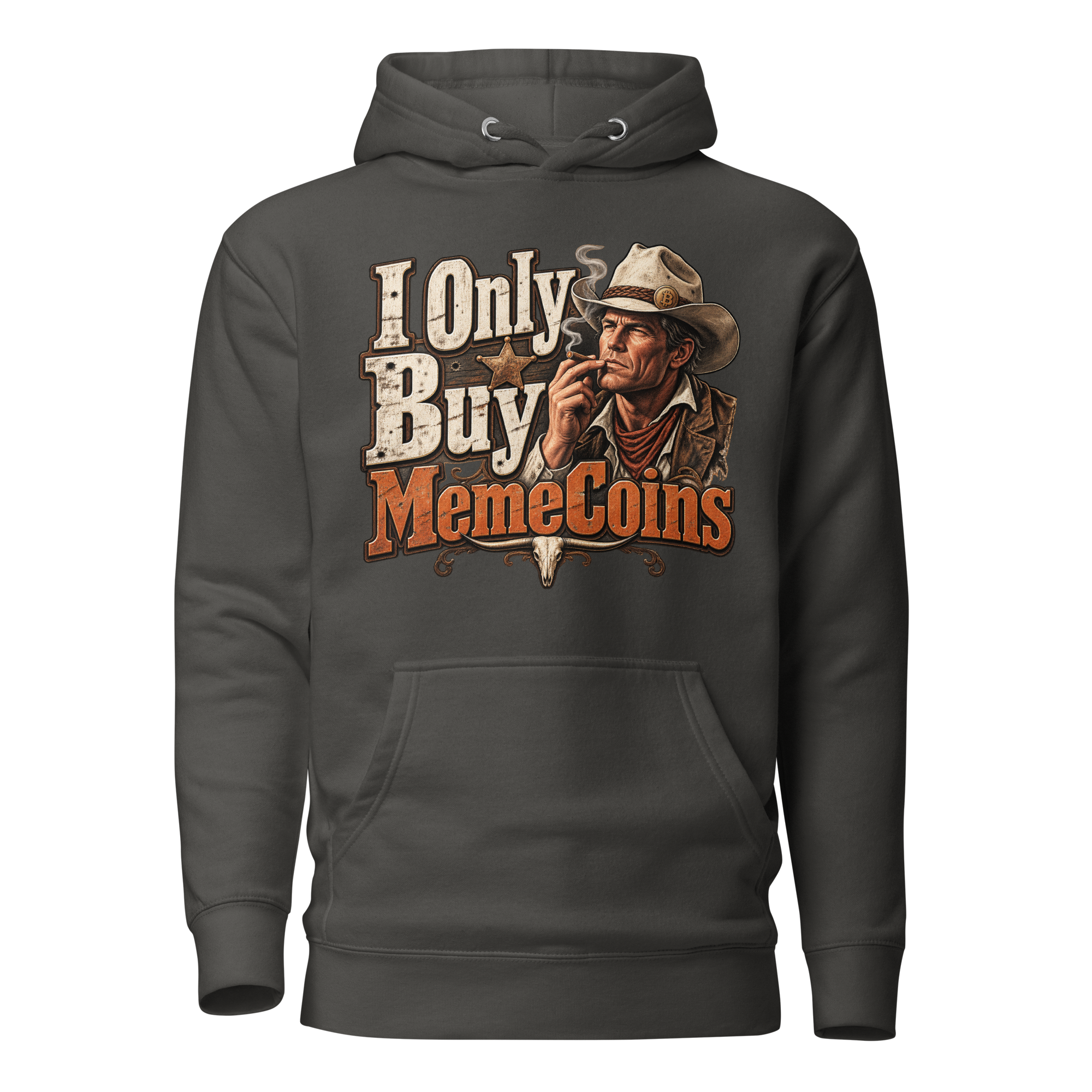 I Only Buy Meme Coins Hoodie - Image 3