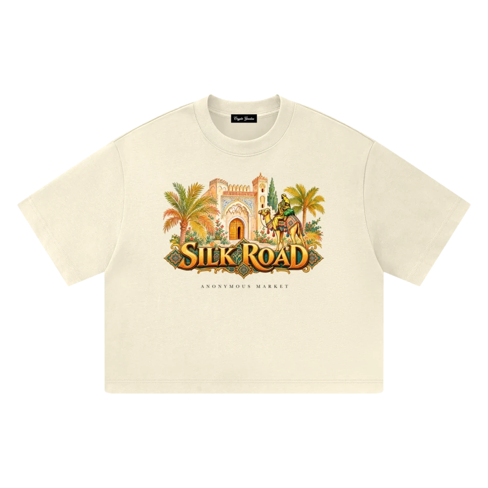 Silk Road Heavyweight Boxy T-Shirt - Image 5