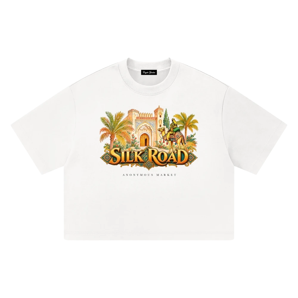 Silk Road Heavyweight Boxy T-Shirt - Image 3