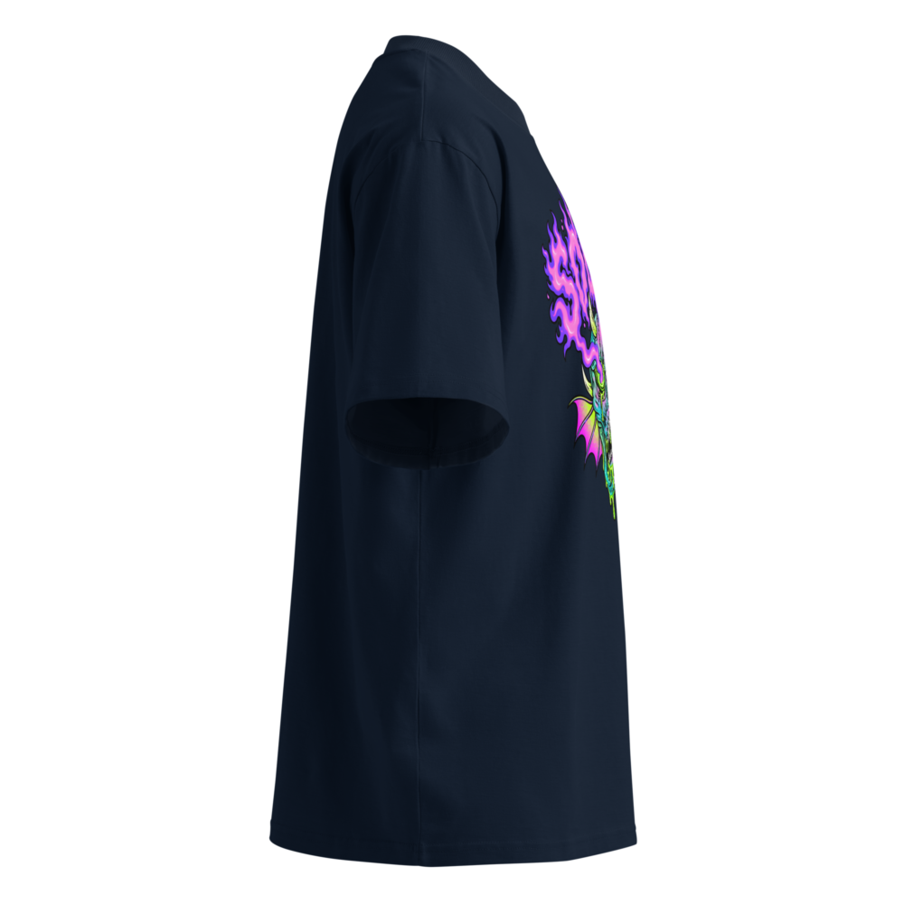 Solana Demon Skull Oversized T-Shirt - Image 3