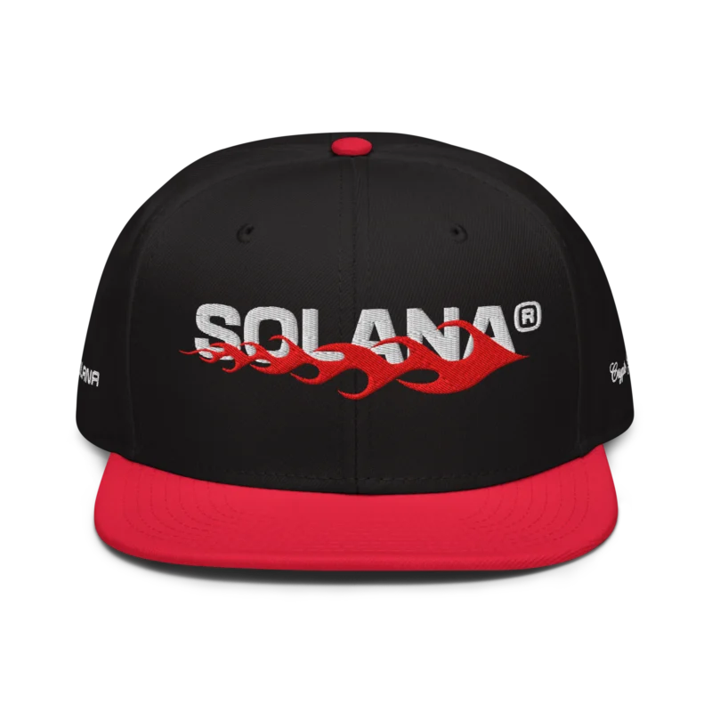 Solana Racing Snapback Hat