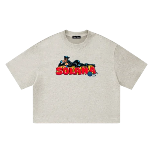 Solana x Catwoman Heavyweight Boxy T-Shirt