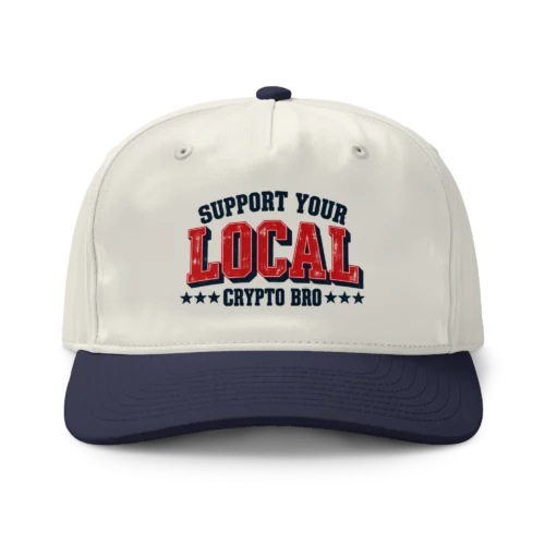 Support Your Local Crypto Bro Baseball Cap