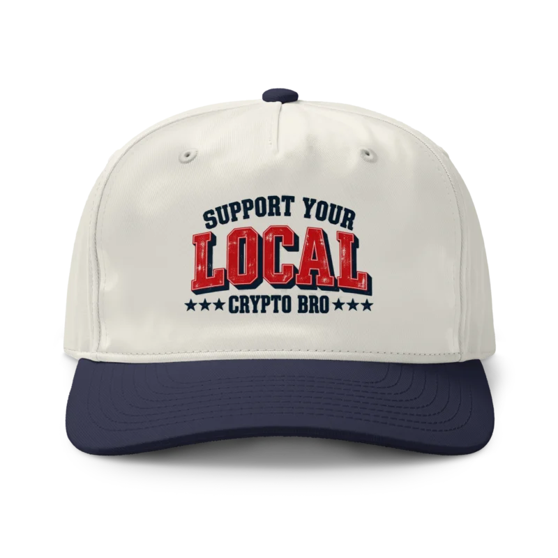 Support Your Local Crypto Bro Baseball Cap