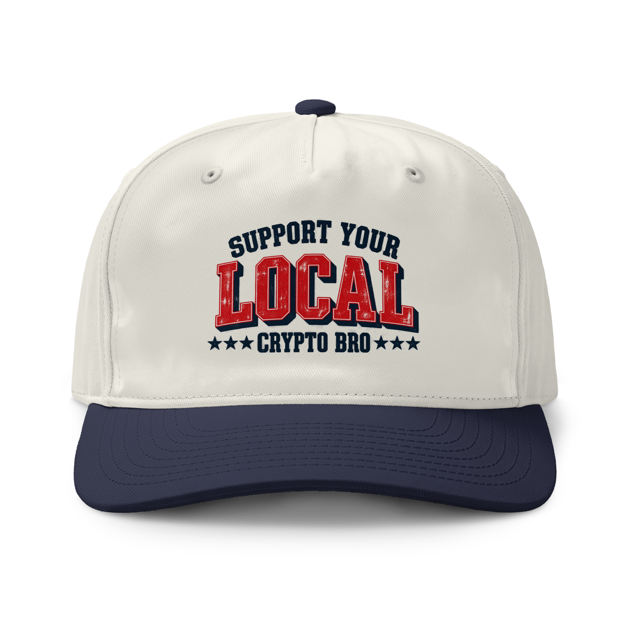 Support Your Local Crypto Bro Baseball Cap